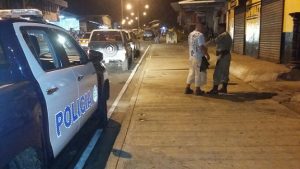 SORPRENDIDO POR LA POLICIA NACIONAL