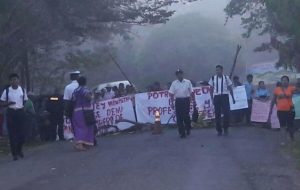 CIERRAN VÍA POR FALTA DE DOCENTES