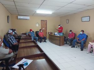 Autoridades coordinan estrategias ante aumento de casos de covid-19 en Cañazas.