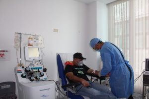 En el Hospital Dr. Luis «Chicho» Fábrega se realiza por primera vez el procedimiento de donación de plasma.