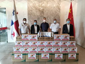 Alcaldia de Santiago recibe ayuda de la Embajada de China en Panamá