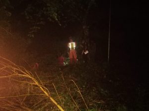 Muere señor de 61 años al caer a una quebrada en Las Tranquillas de Ponuga.