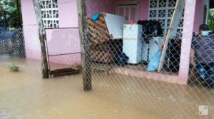 Lluvias provocan afectaciones en Soná.