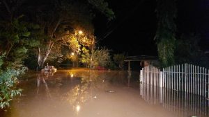Crecida del Río Cañazas deja afectaciones en unas ocho viviendas