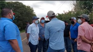 Evalúan afectaciones en el sector agropecuario en Veraguas.