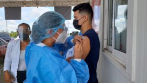 Habilitan auto express en Veraguas para vacunación con Pfizer.