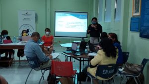 Autoridades de educación evalúan año escolar 2021-2022, durante una reunión realizada en Veraguas.