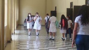 Detectan casos de covid en la Escuela Normal.