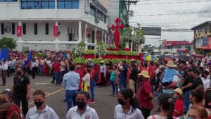 Luego de dos años se realiza procesión en honor a Santiago Apóstol.