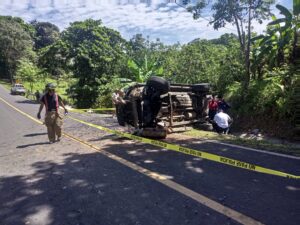 Dos víctimas por accidente en Veraguas.