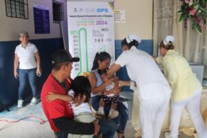 Arranca en Veraguas la Jornada de vacunación contra el Sarampión.