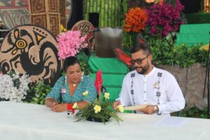Firman convenio para evitar el uso de tabaco en el Festival Mi Ranchito.