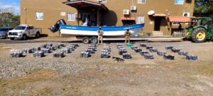 Senan logra decomisarle cargamento de droga en el pacífico veraguense.