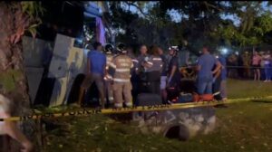 Conductor de vehículo de reparto  muere en accidente de tránsito en Santiago.