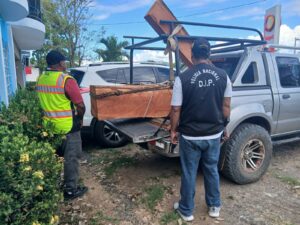 Decomisan madera procesa sin permisos en Soná.