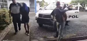 Capturan a sujetos que intentaron hurtar en dos locales comerciales en Santiago.