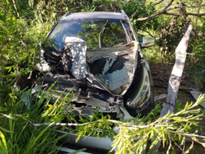Joven muere en aparatoso accidente de tránsito en Las Palmas.