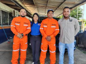 Rescatistas veragüenses retornan a suelo patrio luego de brindar asistencia humanitaria a Venezuela.