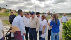 Avanza las gestiones para construir un nuevo puente peatonal en la vía interamericana en Santiago.