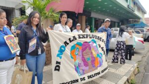 Piden un alto a la explotación sexual y trata de personas.