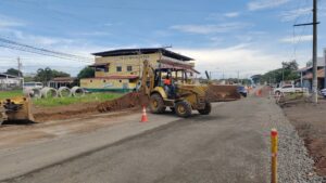 Avanzan trabajos de la ampliación a cuatro vías hacia Santa Fe.