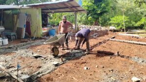 Comienza la construcción de las primeras viviendas afectadas por el terremoto en Soná.