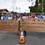 SE TOMAN INSTALACIONES DEL MOP POR MAL ESTADO DE CARRETERA