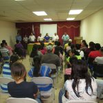 CAPACITAN A FAMILIAS BENEFICIADAS EN URBANIZACIÓN SAN ANTONIO